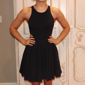 Black cutout Lululemon dress